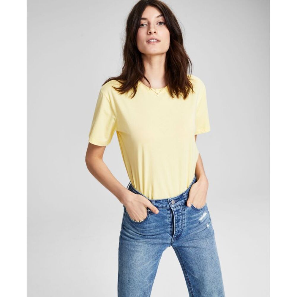 And Now This Now This Womens Cotton Boyfriend T-Shirt